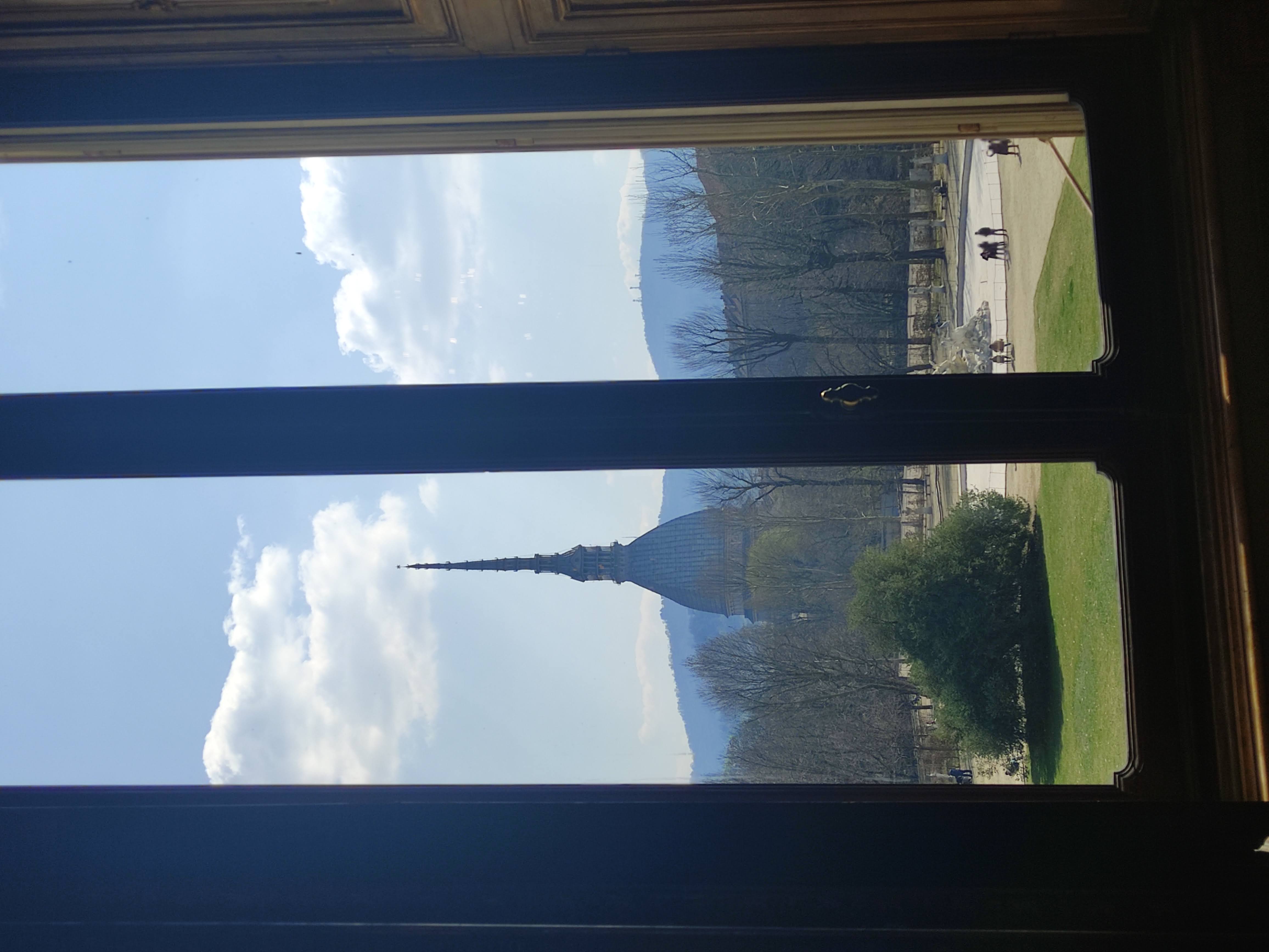 Mole Antonelliana seen from the Royal Palace